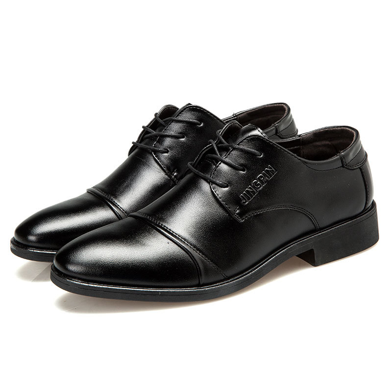 Men'S Formal Wear In Wedding - Large-sized men's leather shoes, business dress