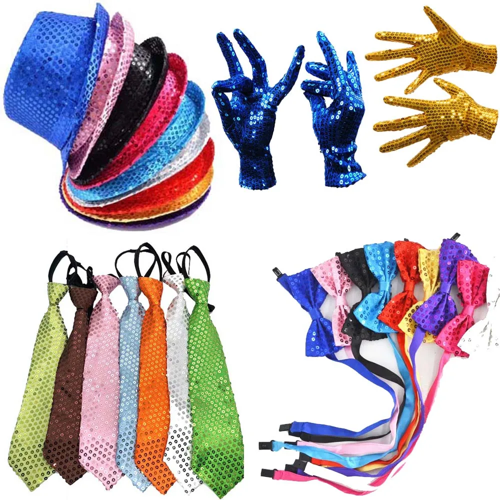 Formal Wear Gloves Men - Fashion Boy Girl Men Woman Sequin