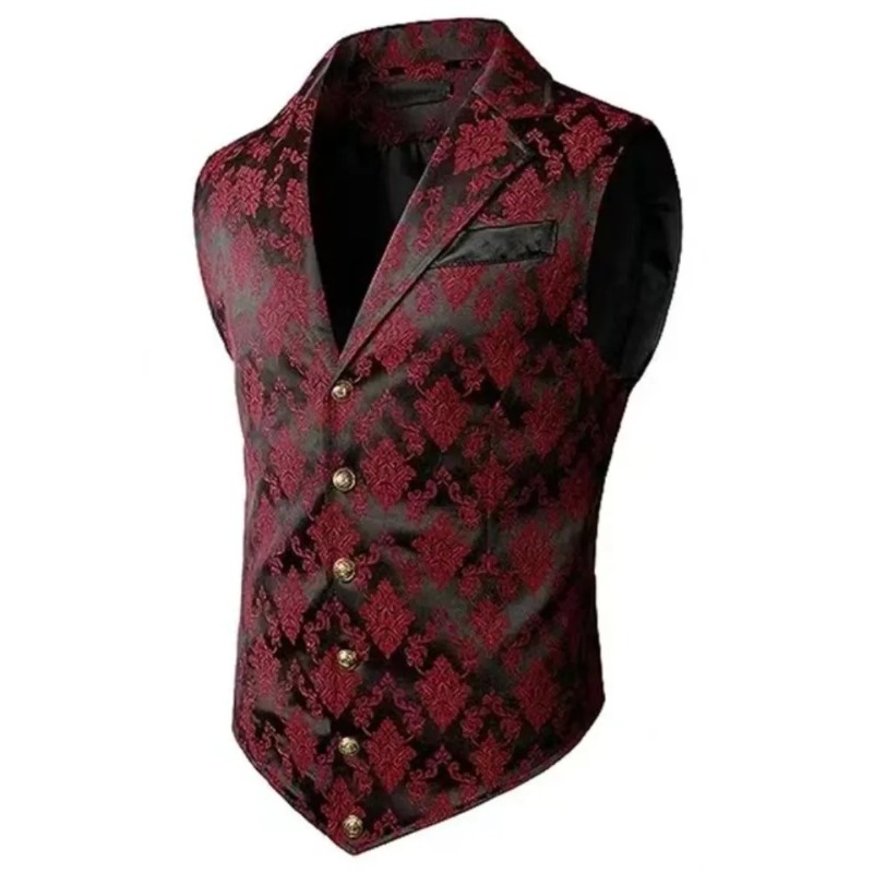 Slim Fit Vest British Retro St - مراجعة Formal Wear For Men Black Suit وسعره