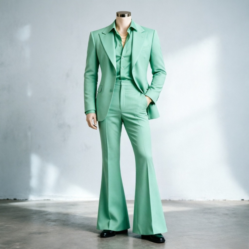 Slim Fit Men Suits With Wide L - مراجعة Men Formal Wear Wedding Guest وسعره