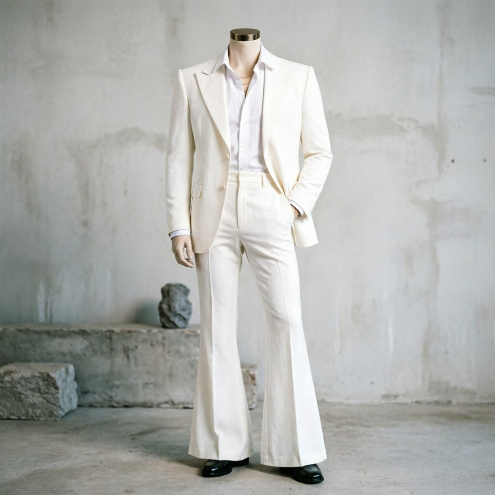 Slim Fit Men Suits With Wide L - مراجعة Men Formal Wear Wedding Guest وسعره