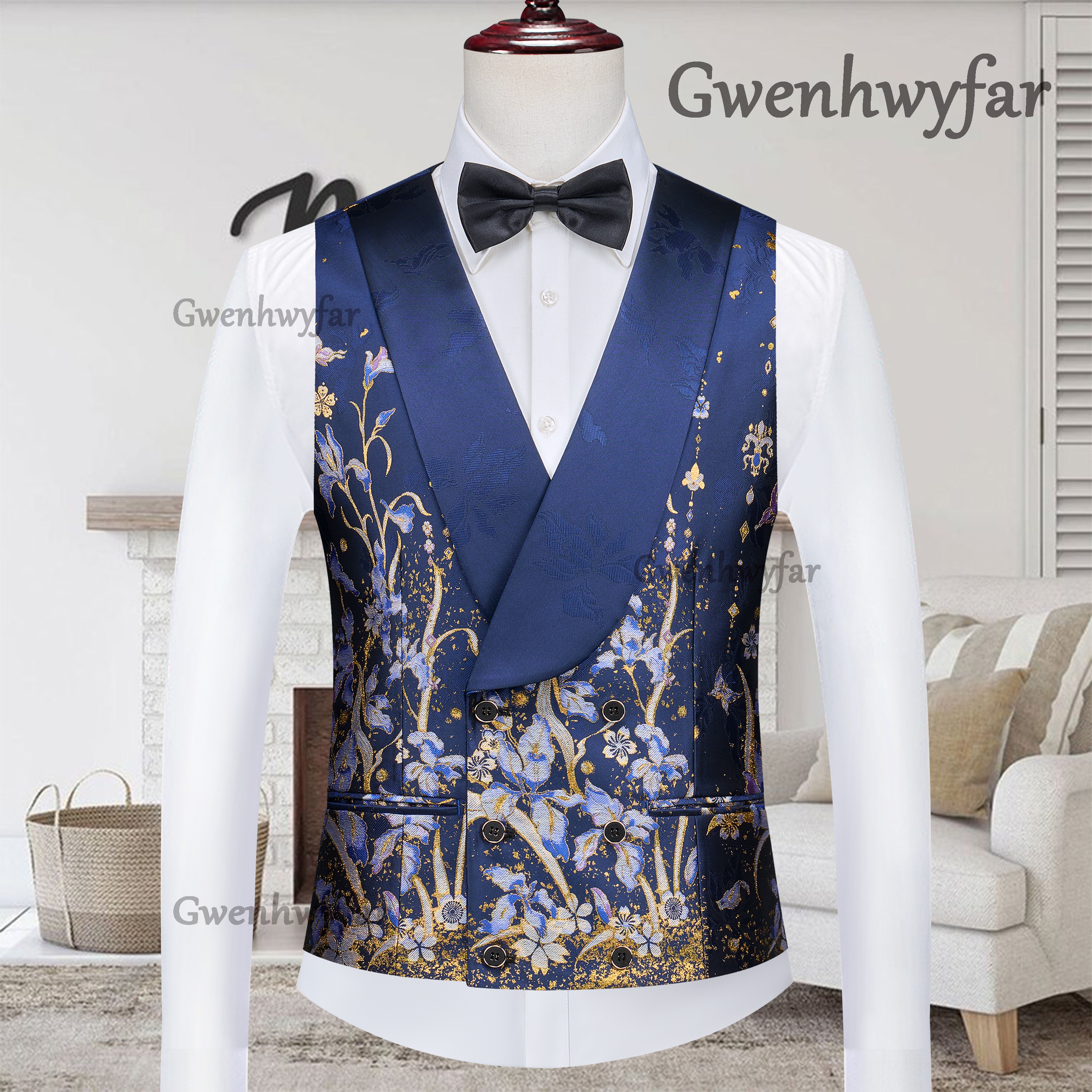 Gwenhwyfar 2026 Men's Customiz - مراجعة Formal Men Party Wear Jacket وسعره
