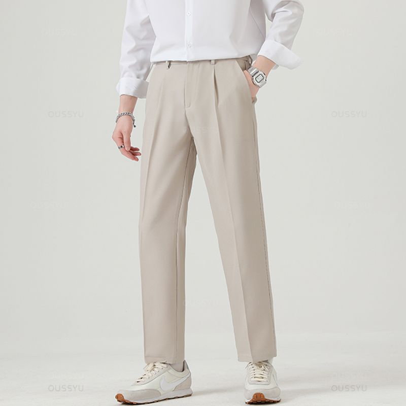 Brand Clothing Smooth Suit Pan - مراجعة Men Formal Wear Set وسعره