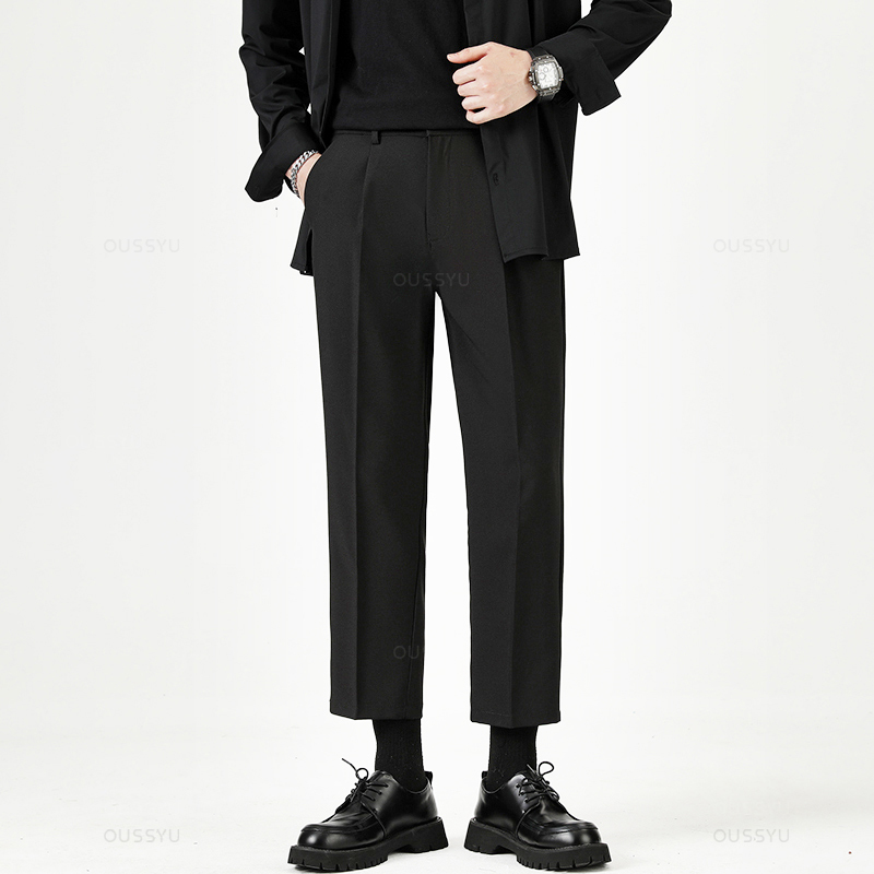 Brand Clothing Smooth Suit Pan - مراجعة Men Formal Wear Set وسعره
