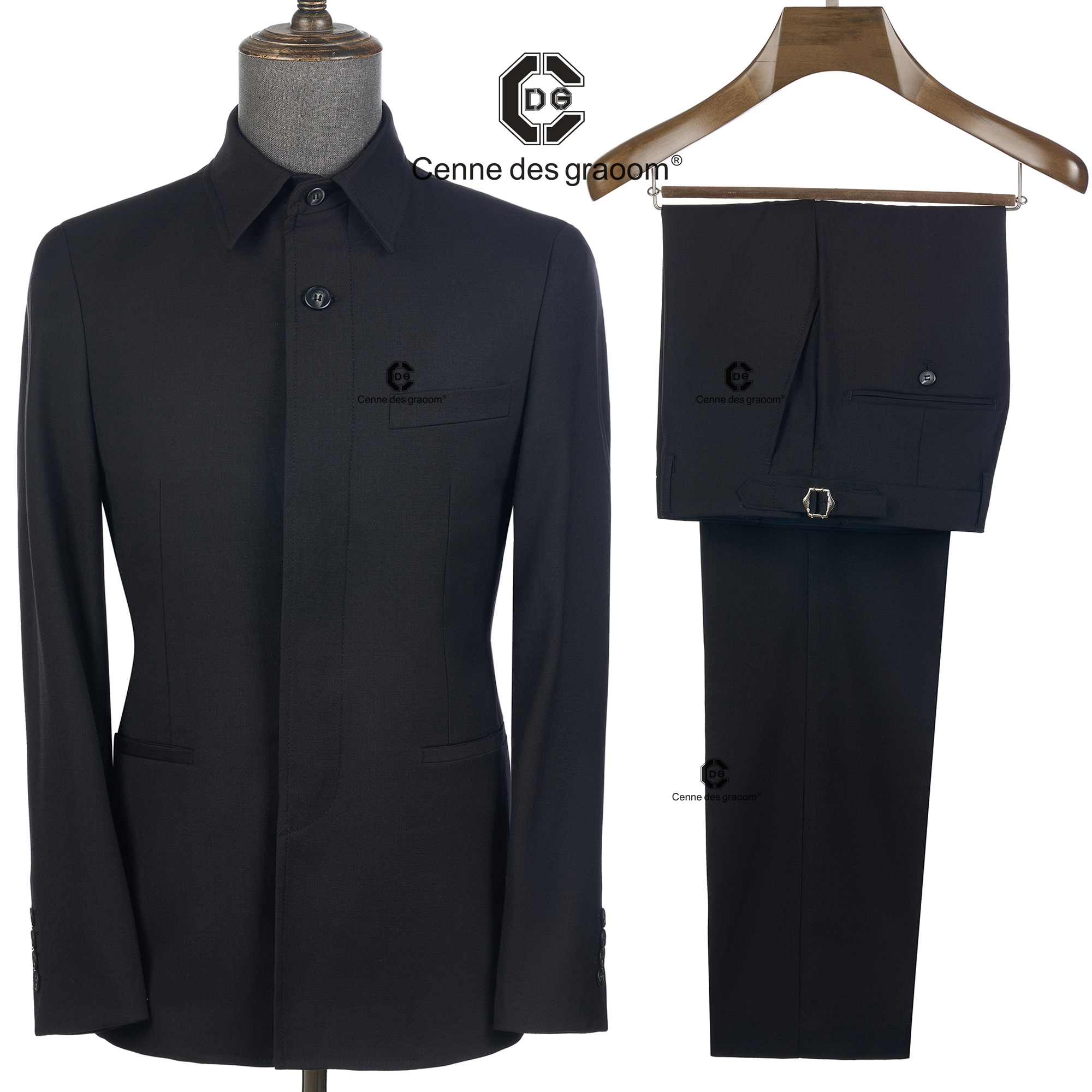 Cenne Des Graoom 2025 New Blac - مراجعة Formal Wear For Men Black Suit وسعره