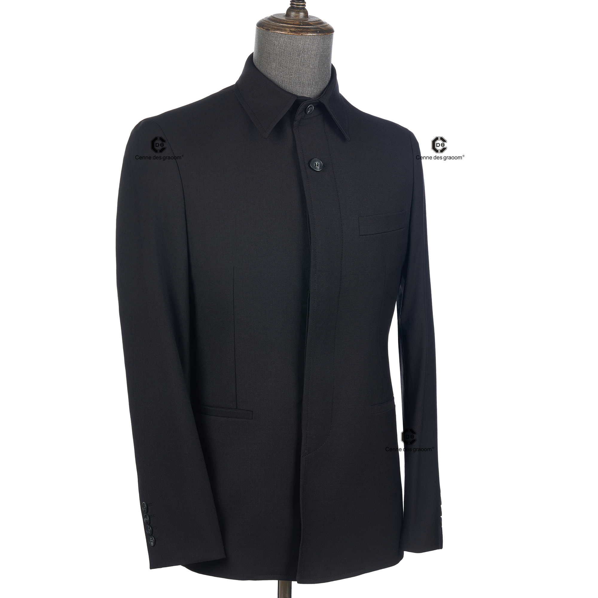 Cenne Des Graoom 2025 New Blac - مراجعة Formal Wear For Men Black Suit وسعره