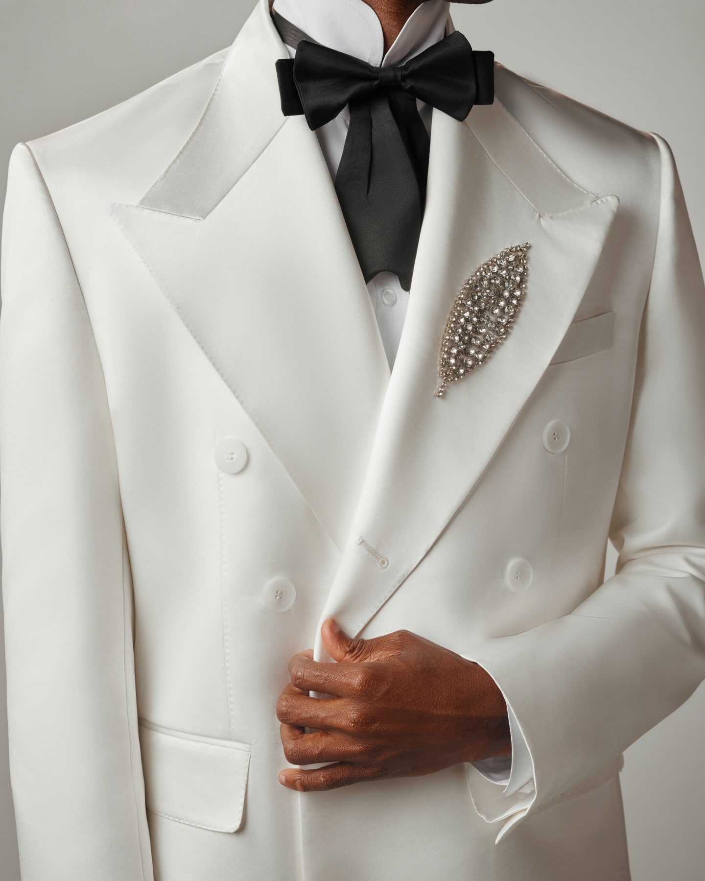 White Men Suit Set 2 Pcs Blaze - مراجعة Formal Wear For Men Black Suit وسعره