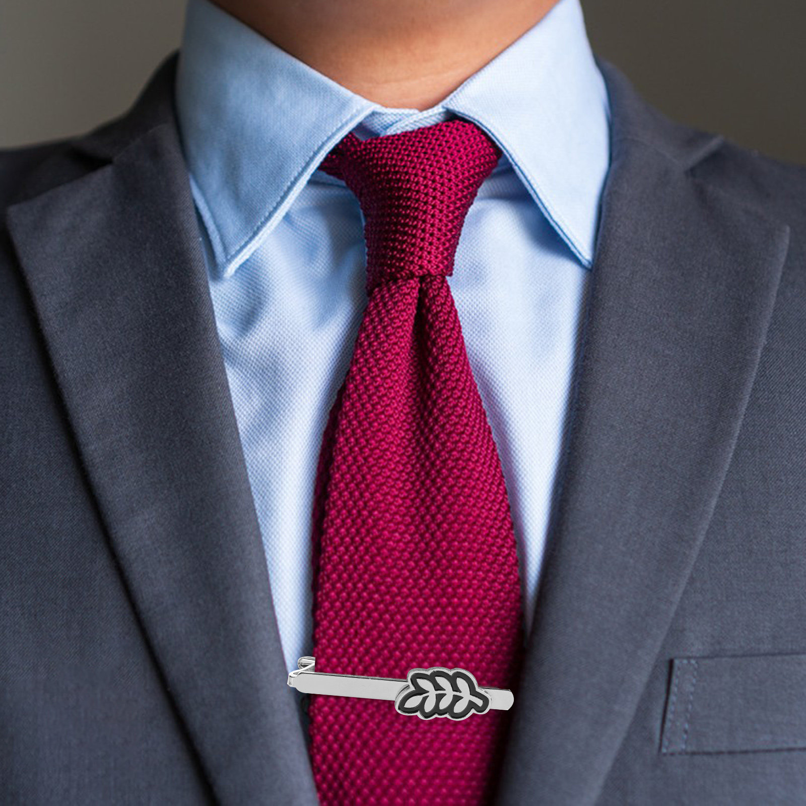 Tie Clip Men Modern Stylish Al - مراجعة Men Formal Wear Look وسعره