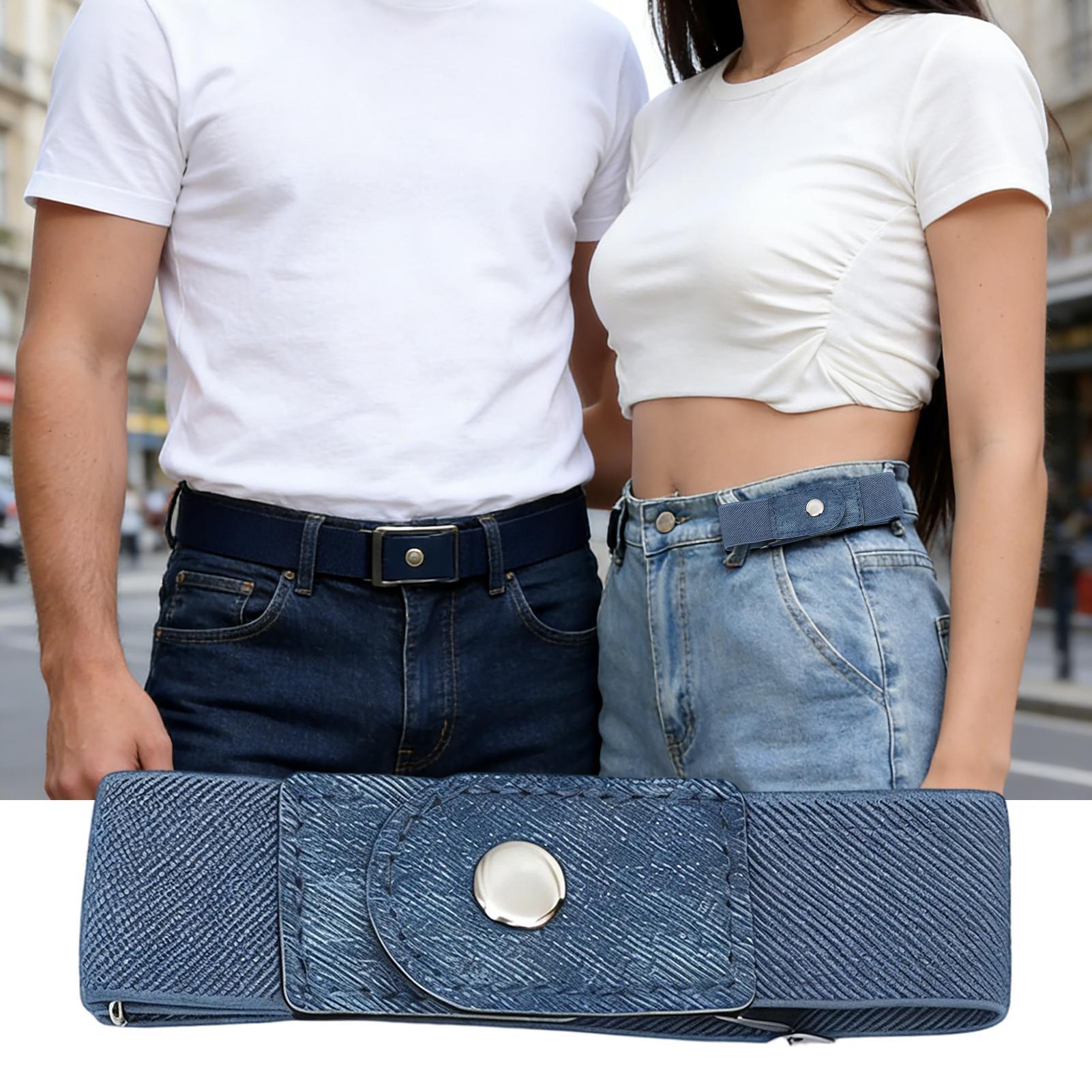 No Buckle Belt Women 1 Pair El - مراجعة Men'S Formal Wear Belt وسعره