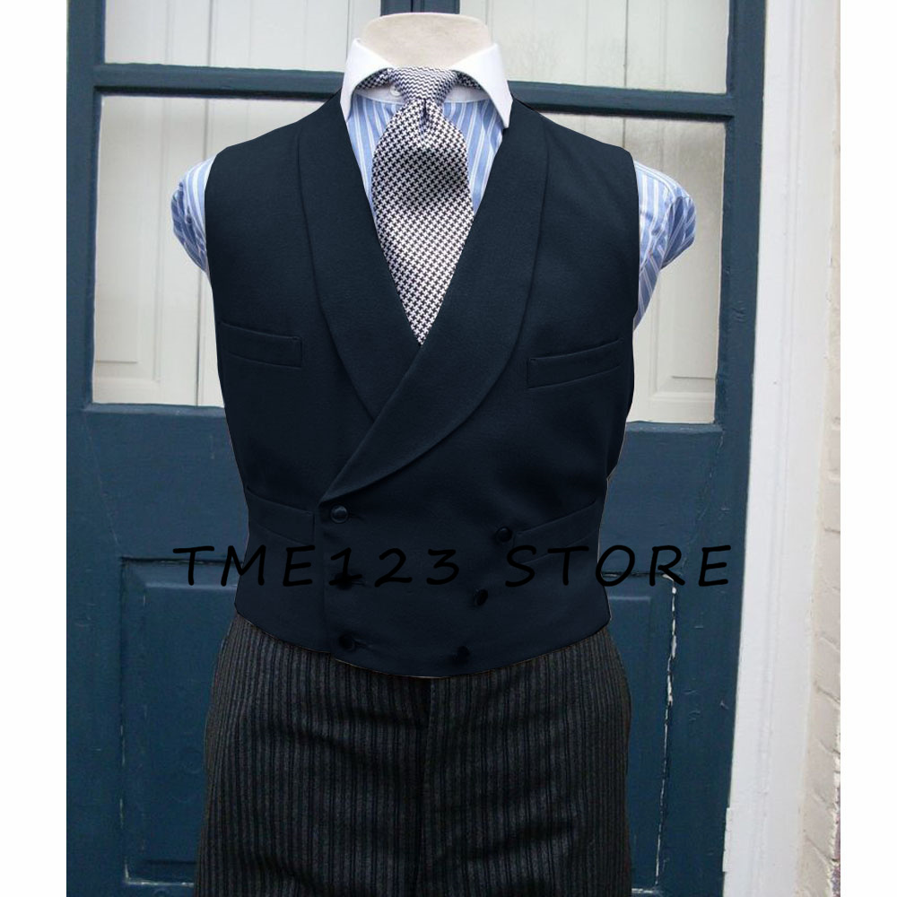 Men's Serge Casual Vest Busine - مراجعة Men Formal Wear Vest وسعره