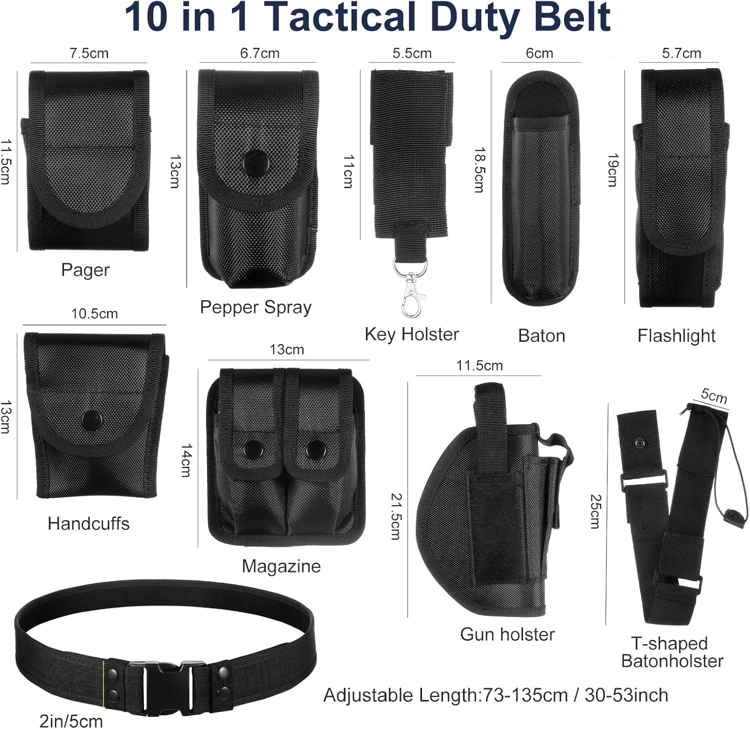 Police Security Duty Belts Cor - مراجعة Men'S Formal Wear Belt وسعره