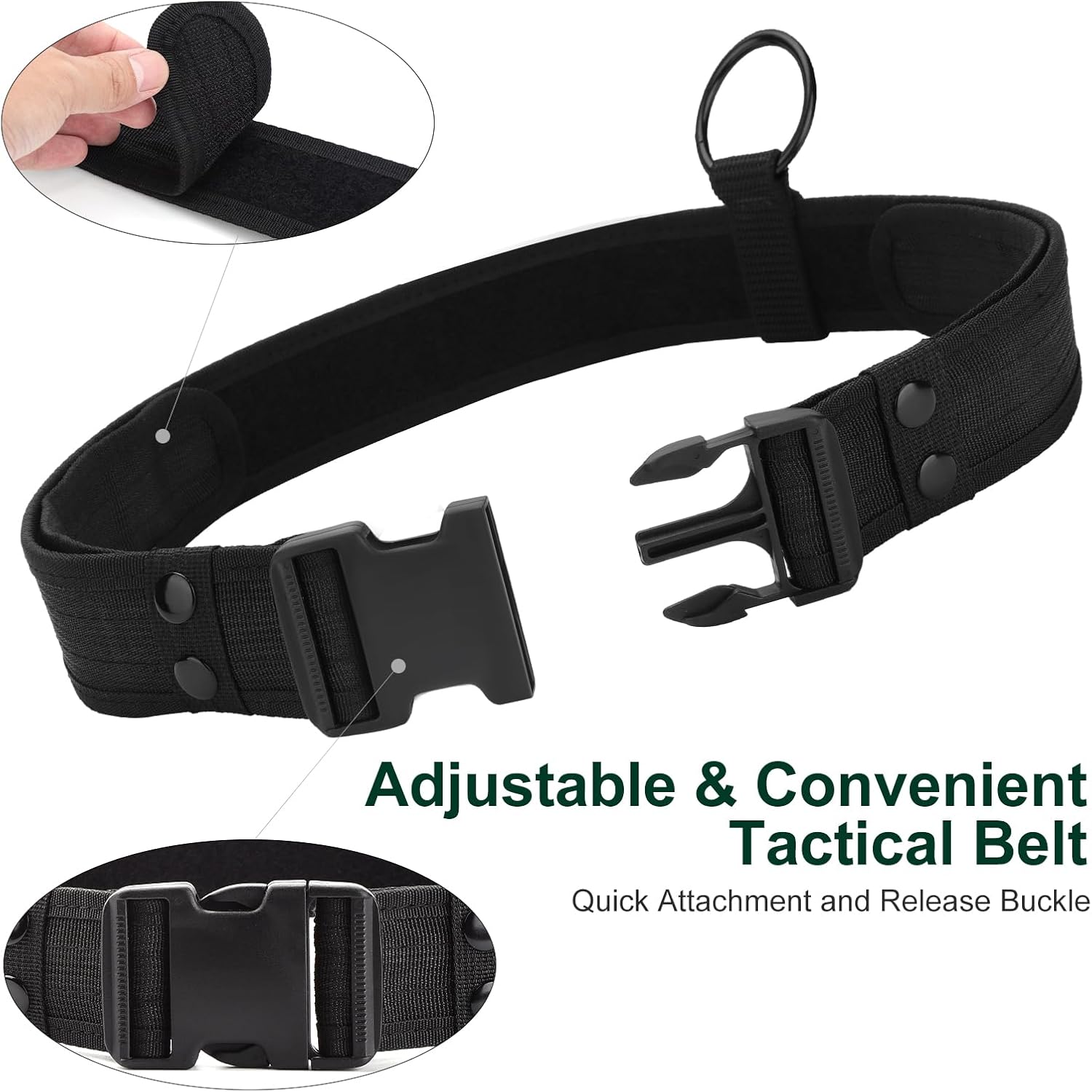 Police Security Duty Belts Cor - مراجعة Men'S Formal Wear Belt وسعره
