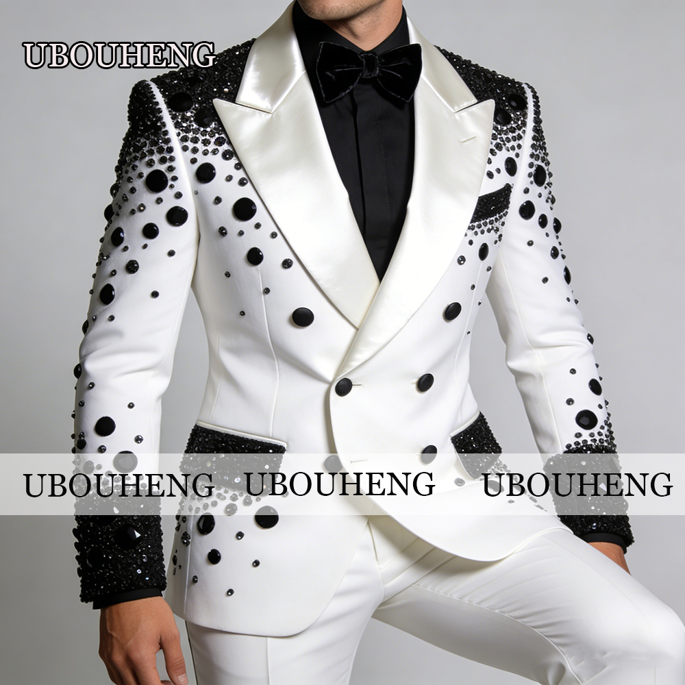 Exquisite Groom Wedding Suits  - مراجعة Formal Wear For Men Black Suit وسعره