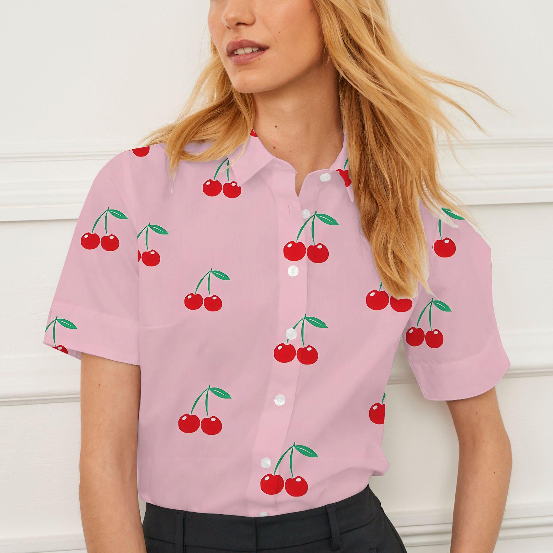 Summer women's 3D Print Shirt  - مراجعة Men Formal Wear Summer وسعره