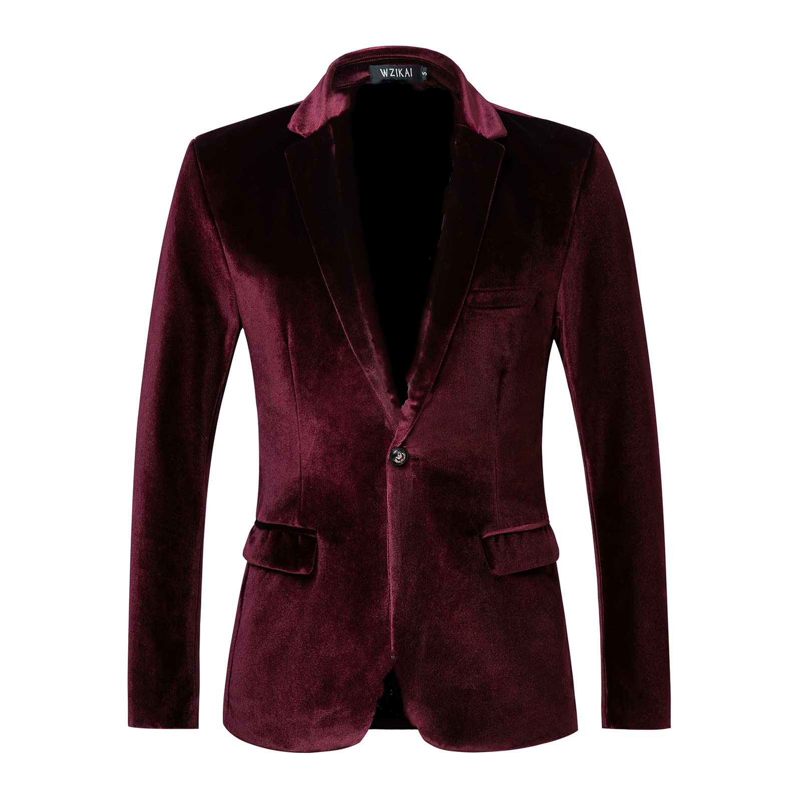 Men's Slim Fit Velvet Blazer J - مراجعة Formal Men Party Wear Jacket وسعره