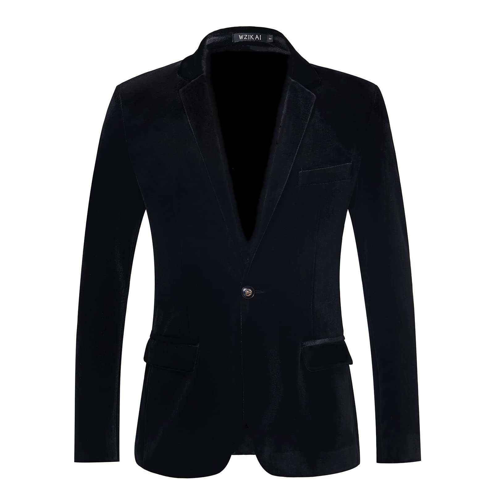 Men's Slim Fit Velvet Blazer J - مراجعة Formal Men Party Wear Jacket وسعره