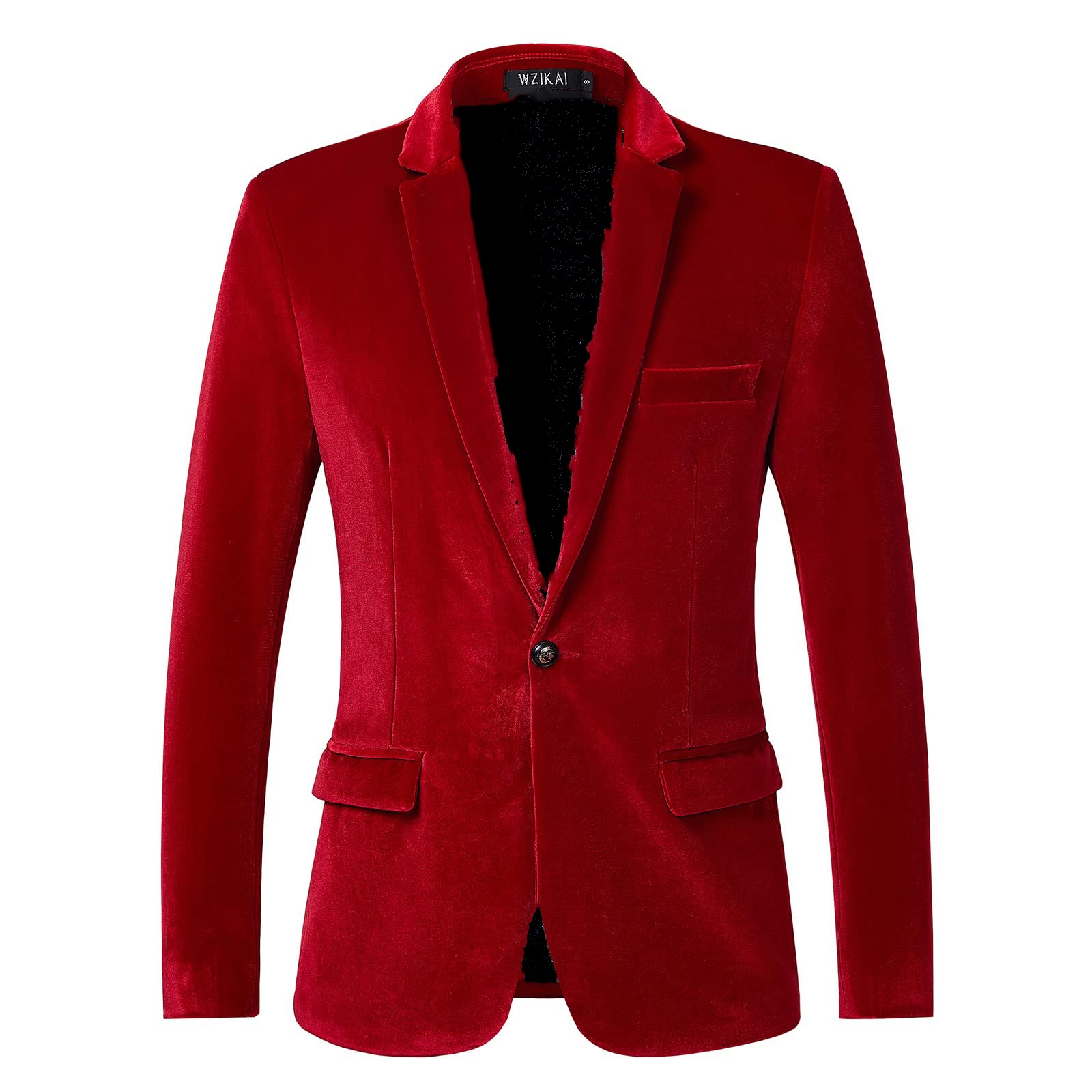 Men's Slim Fit Velvet Blazer J - مراجعة Formal Men Party Wear Jacket وسعره