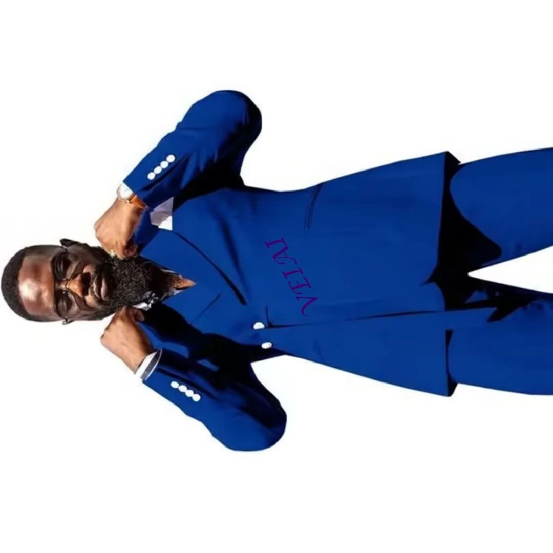 CustomizedChic Blue 3-Piece Me - مراجعة Men Formal Wear Vest وسعره