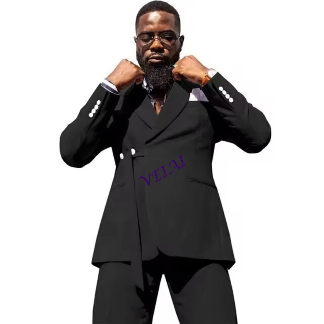 CustomizedChic Blue 3-Piece Me - مراجعة Men Formal Wear Vest وسعره