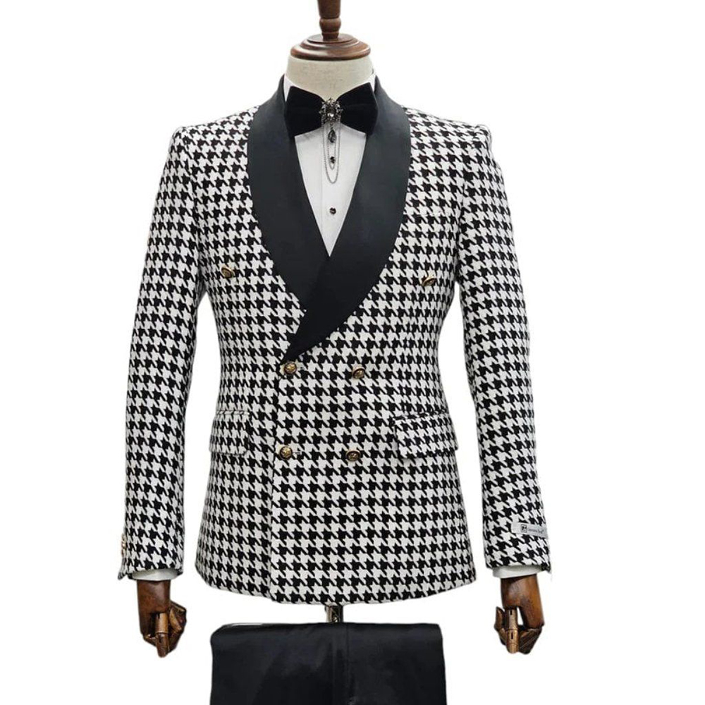Vintage Men's Suits Chic 2Piec - مراجعة Men Formal Wear Wedding Guest وسعره