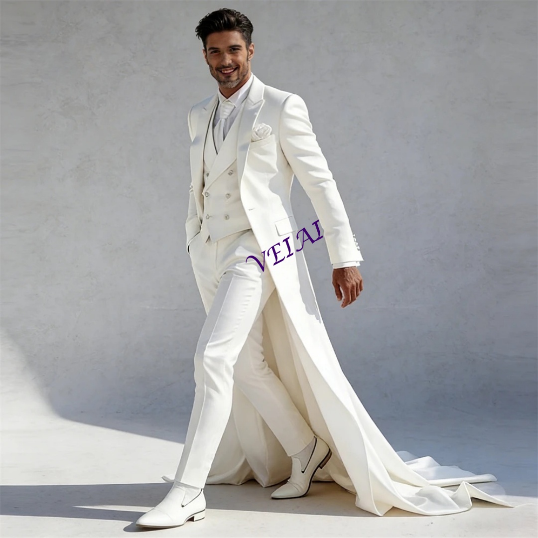 CustomizedMen Banquet Three Pi - مراجعة Men Formal Wear Vest وسعره