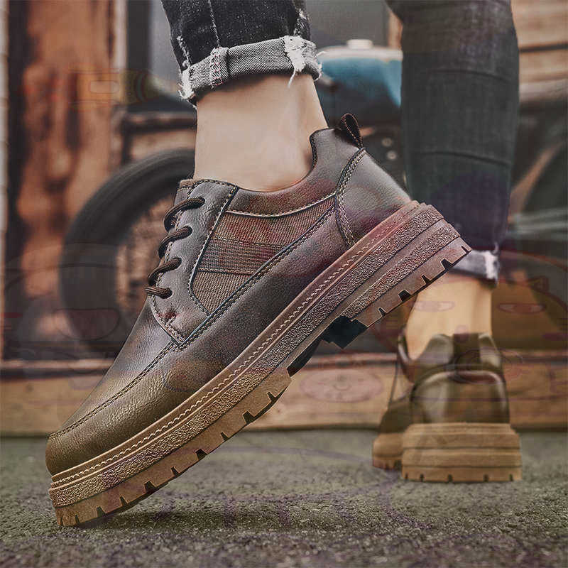 Dark Natural Leather Fashion T - مراجعة Formal Men Daily Wear Slippers وسعره