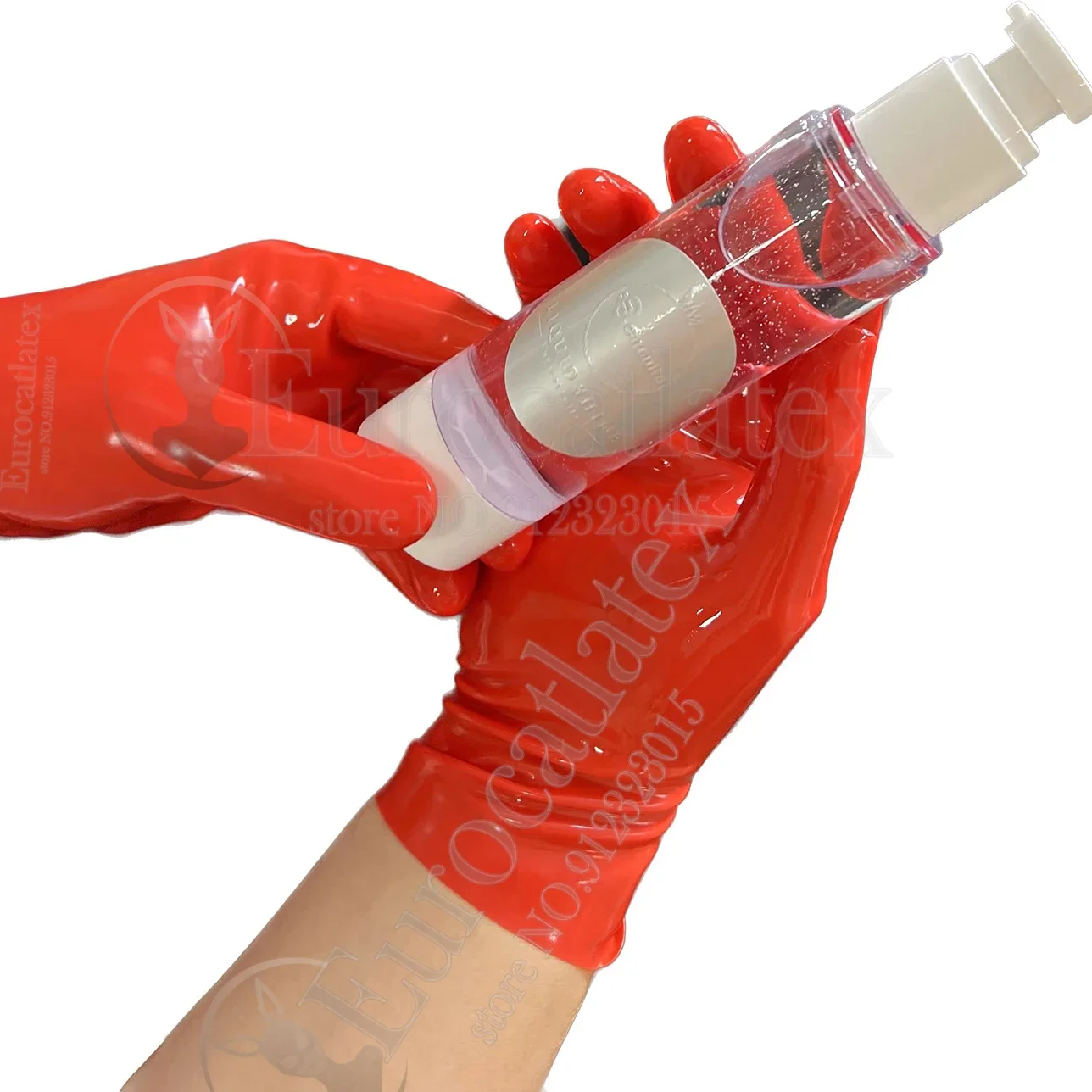 latex fetish man gloves  rubbe - مراجعة Formal Wear Gloves Men وسعره