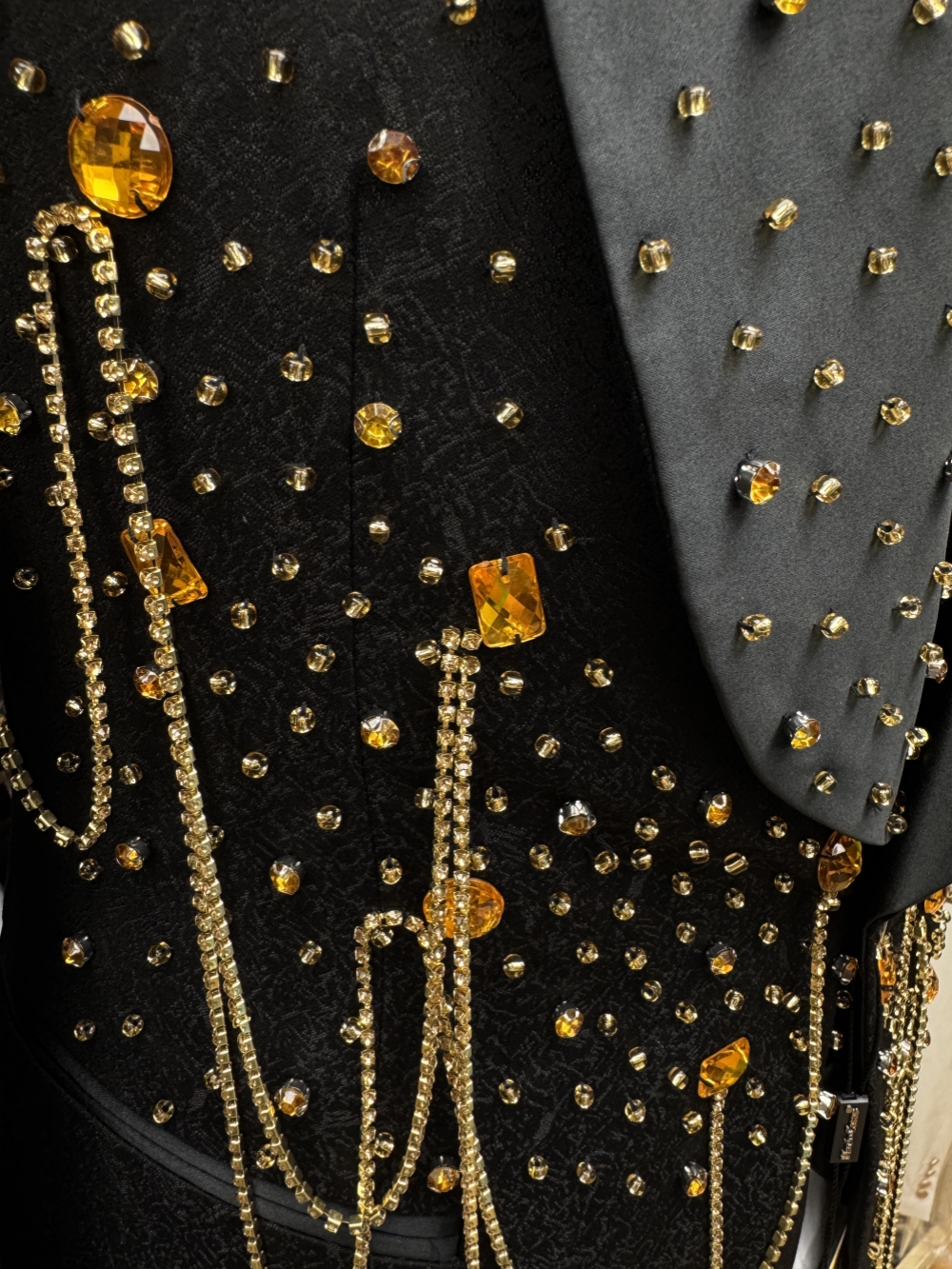 New Golden Beaded Tassel Suit  - مراجعة Men'S Formal Wear In Wedding وسعره