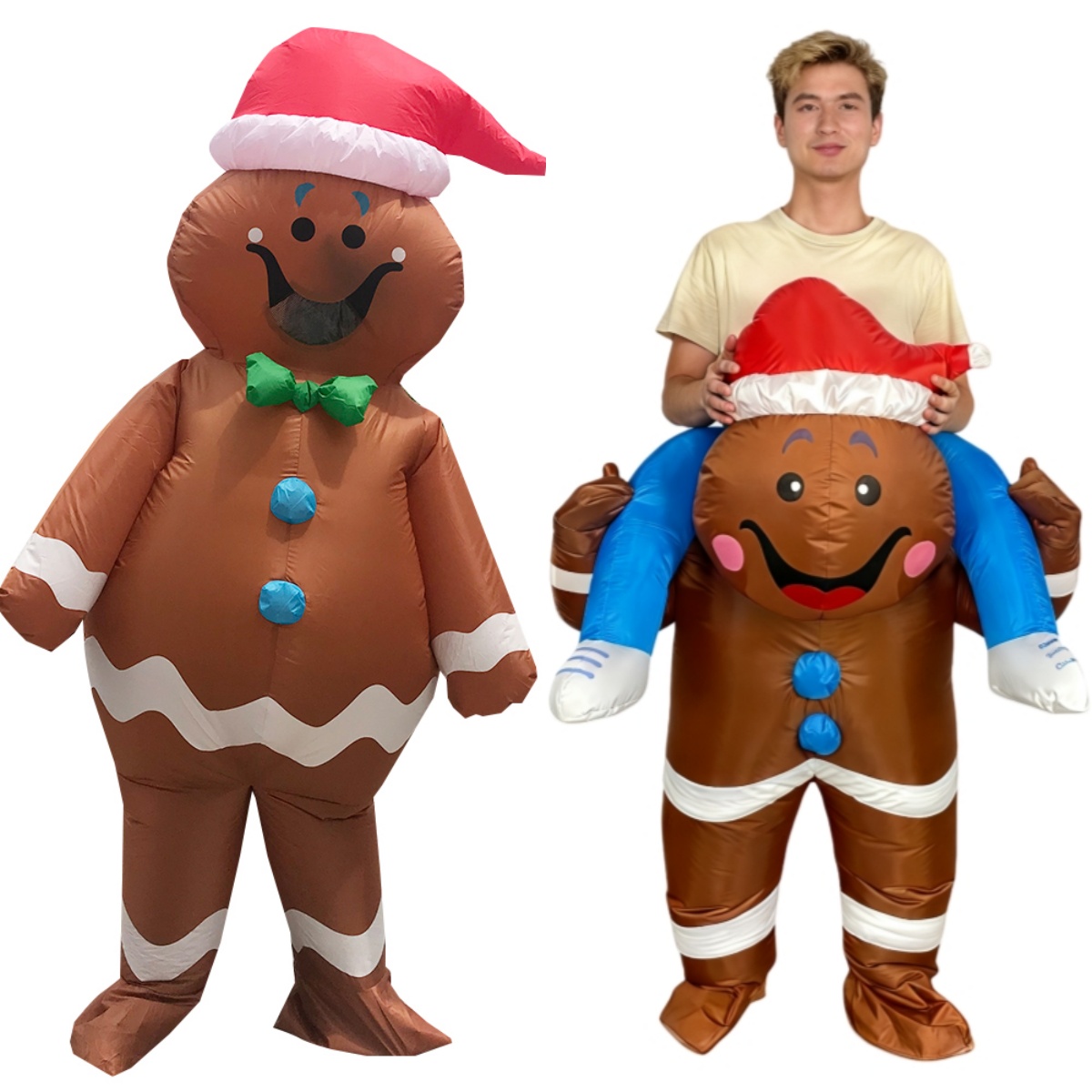Gingerbread Man Inflatable Sui - مراجعة Men Formal Wear Set وسعره