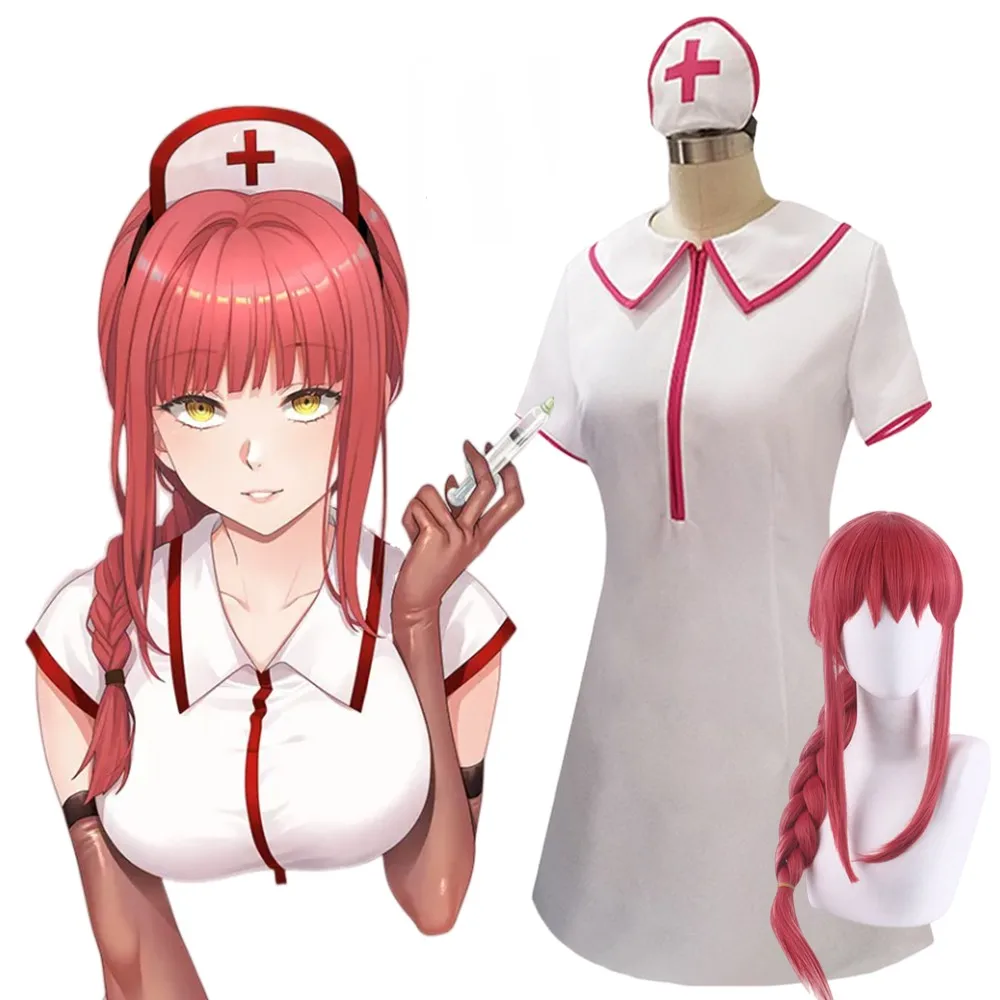Sexy Nurse Women Cosplay Anime - مراجعة Formal Wear Gloves Men وسعره