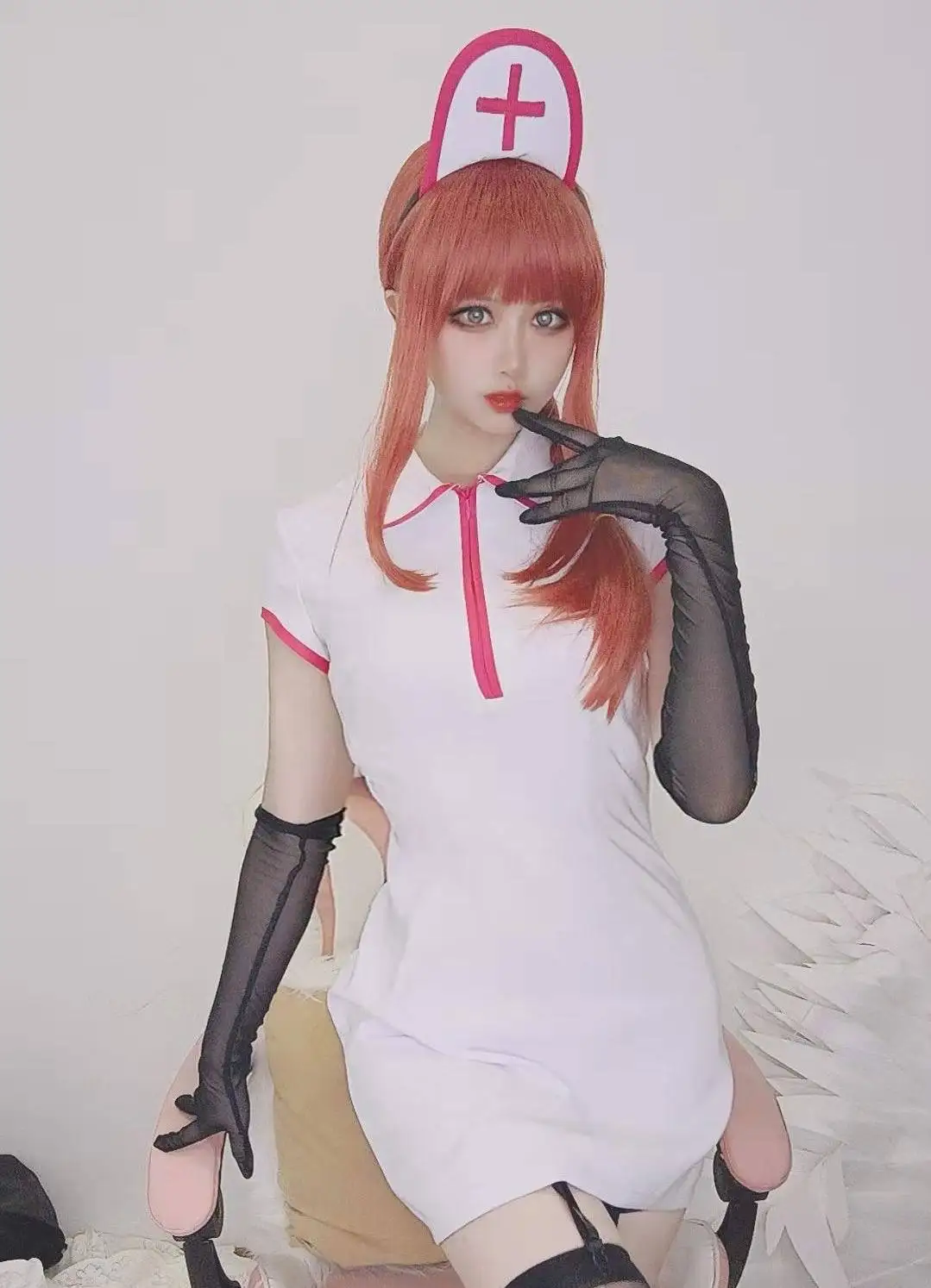 Sexy Nurse Women Cosplay Anime - مراجعة Formal Wear Gloves Men وسعره