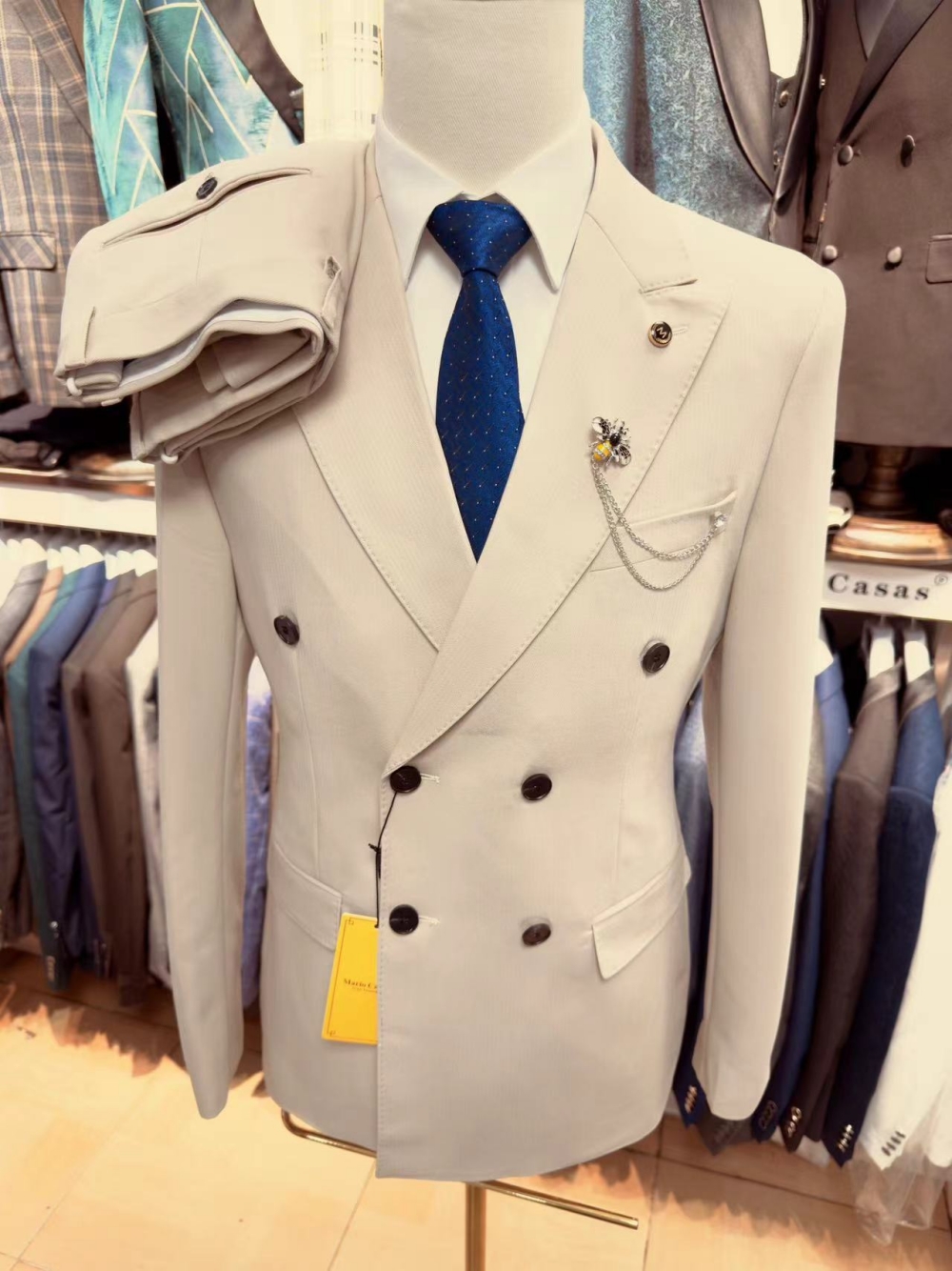 Classic 2-pieces Peak Lapel Me - مراجعة Men'S Formal Wear In Wedding وسعره