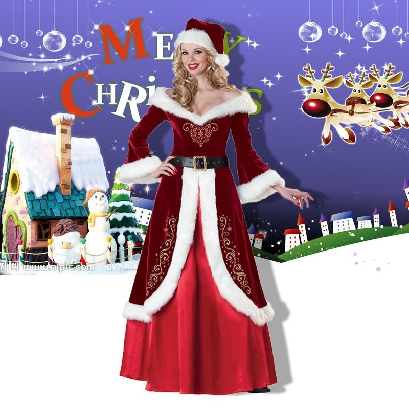 Santa Claus Costume Women Men  - مراجعة Men Formal Wear Set وسعره