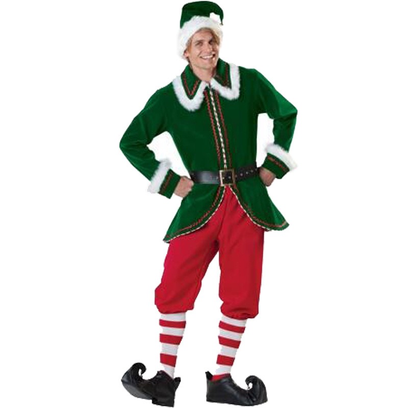 Santa Claus Costume Women Men  - مراجعة Men Formal Wear Set وسعره