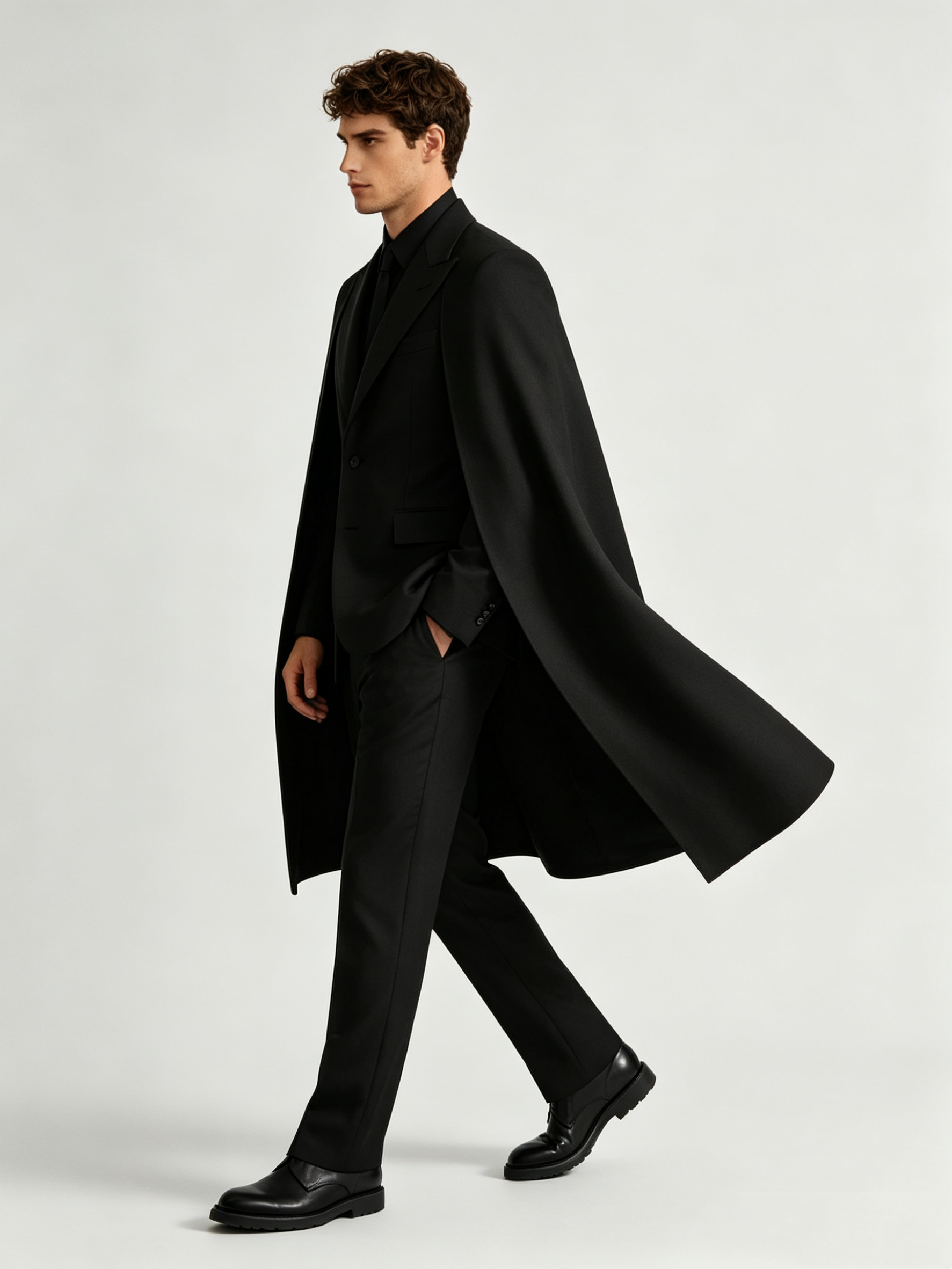 Designer Black Wrap Men Suit S - مراجعة Men Formal Wear Design وسعره