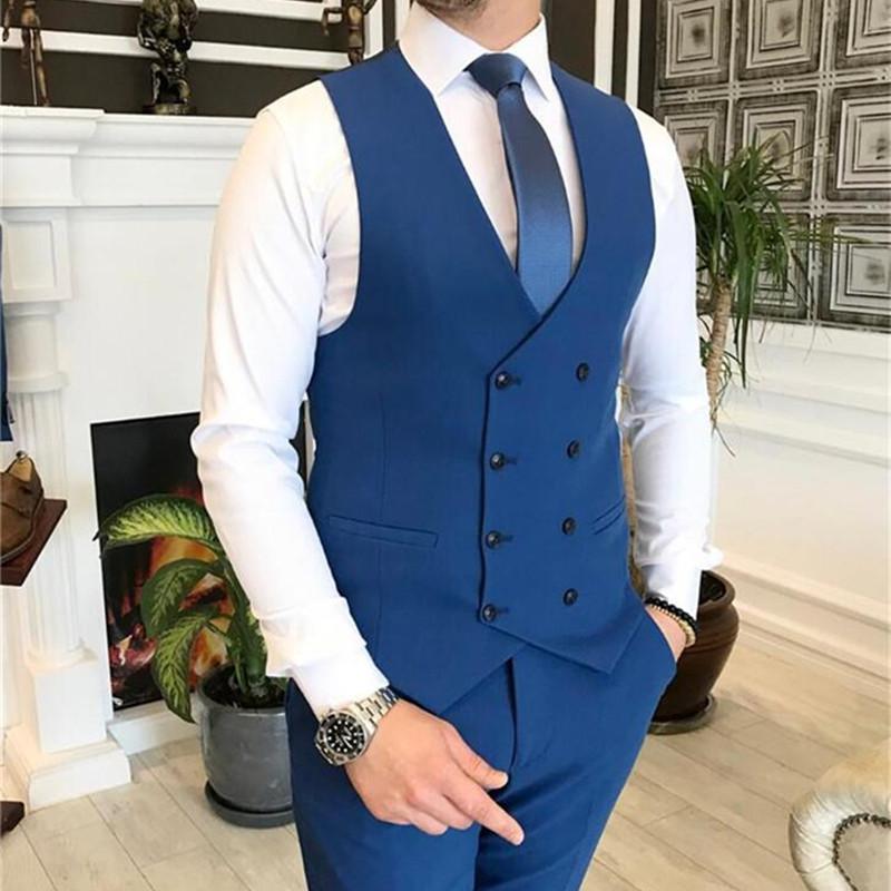 2021 Burgundy Double Breasted  - مراجعة Men'S Formal Wear In Wedding وسعره