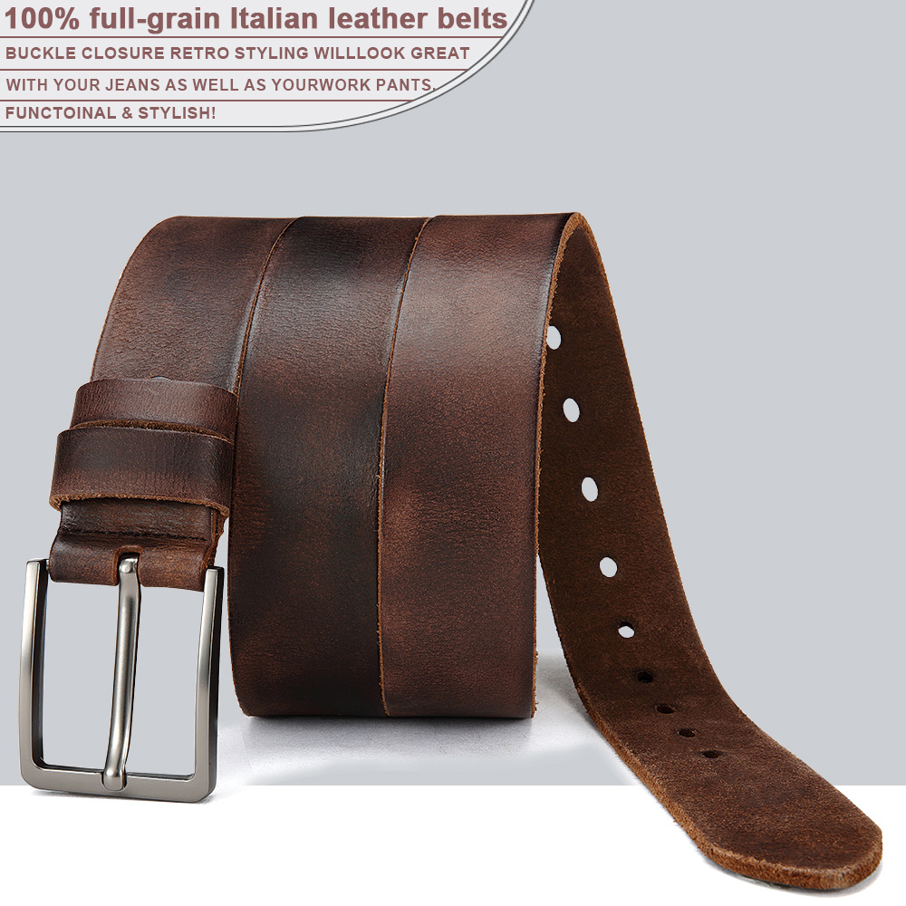 Men's Pin Buckle Durable Genui - مراجعة Men'S Formal Wear Belt وسعره
