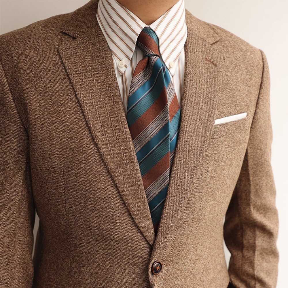 2-Piece Set Elegant Look 8cm N - مراجعة Men Formal Wear Look وسعره