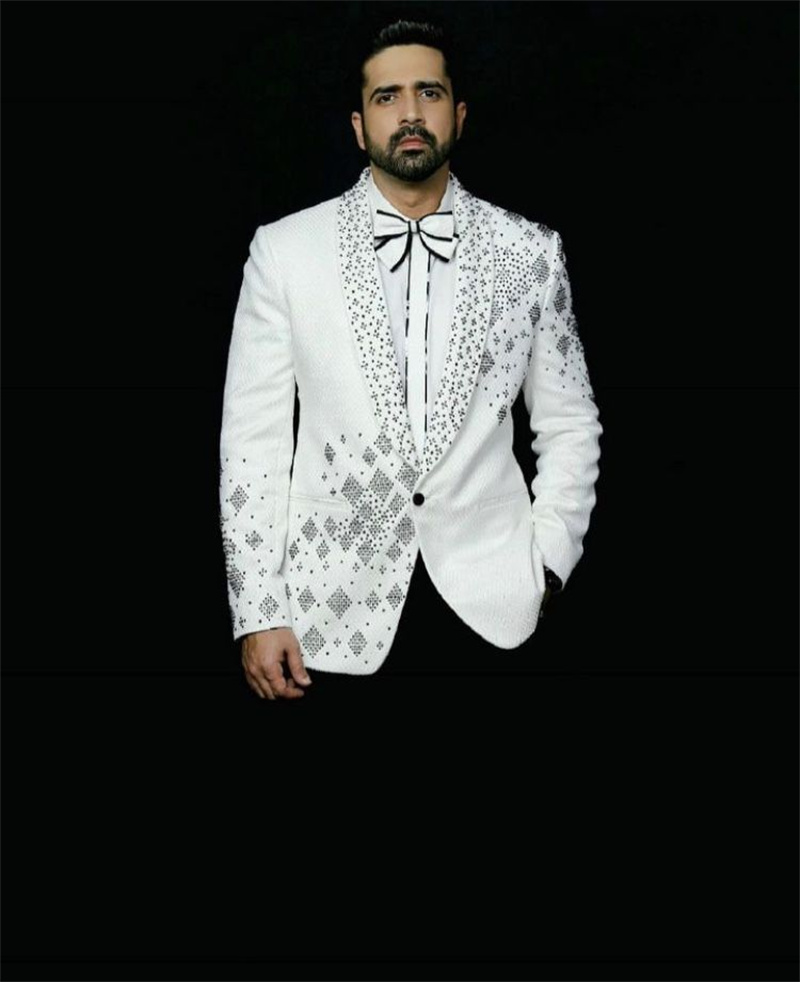 Crystals Men Suit Set 2 Pcs Gr - مراجعة Formal Wear For Men Black Suit وسعره