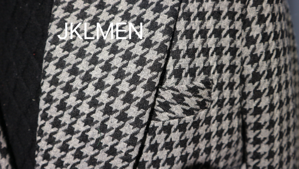 Houndstooth Mens Suits 2PCS We - مراجعة Men'S Formal Wear In Wedding وسعره