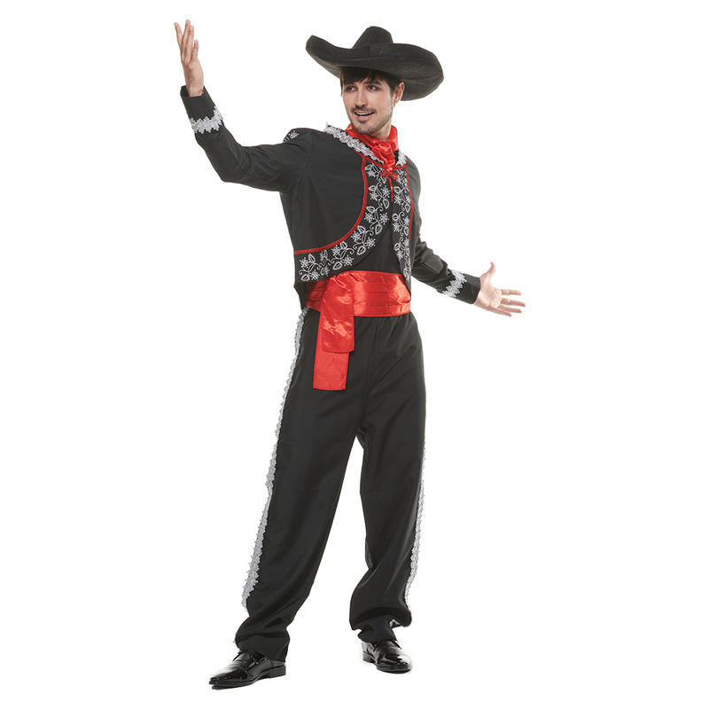 Men Mariachi Black Senor Hallo - مراجعة Men'S Formal Wear Belt وسعره