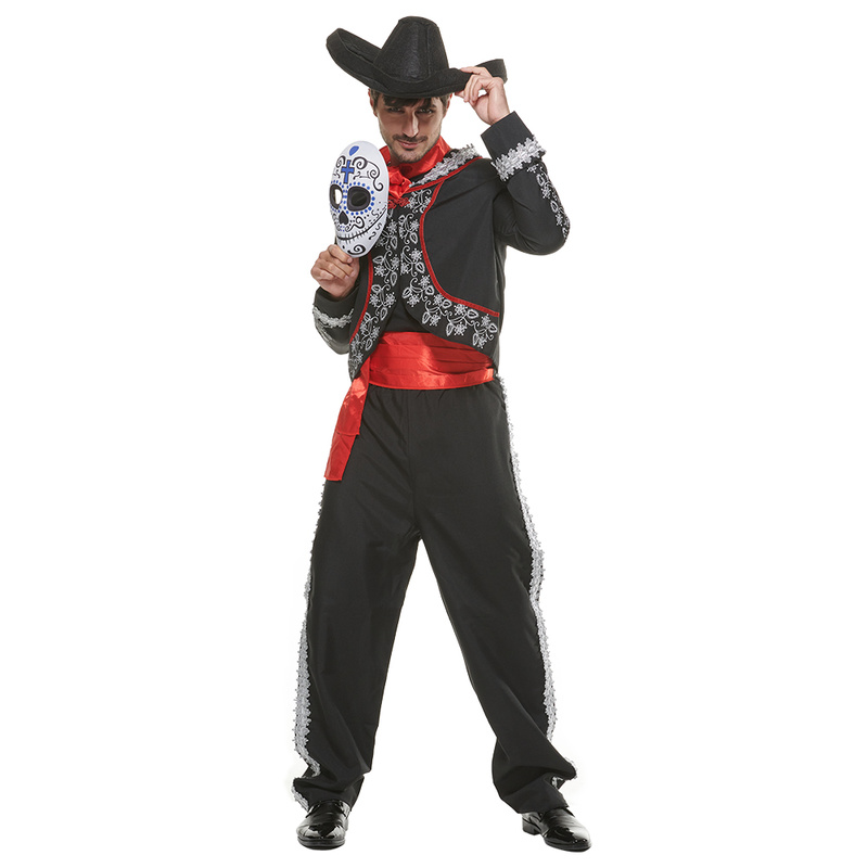 Men Mariachi Black Senor Hallo - مراجعة Men'S Formal Wear Belt وسعره
