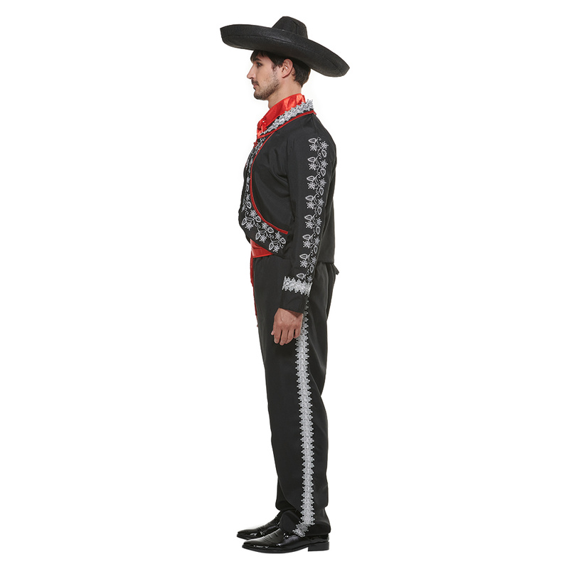 Men Mariachi Black Senor Hallo - مراجعة Men'S Formal Wear Belt وسعره