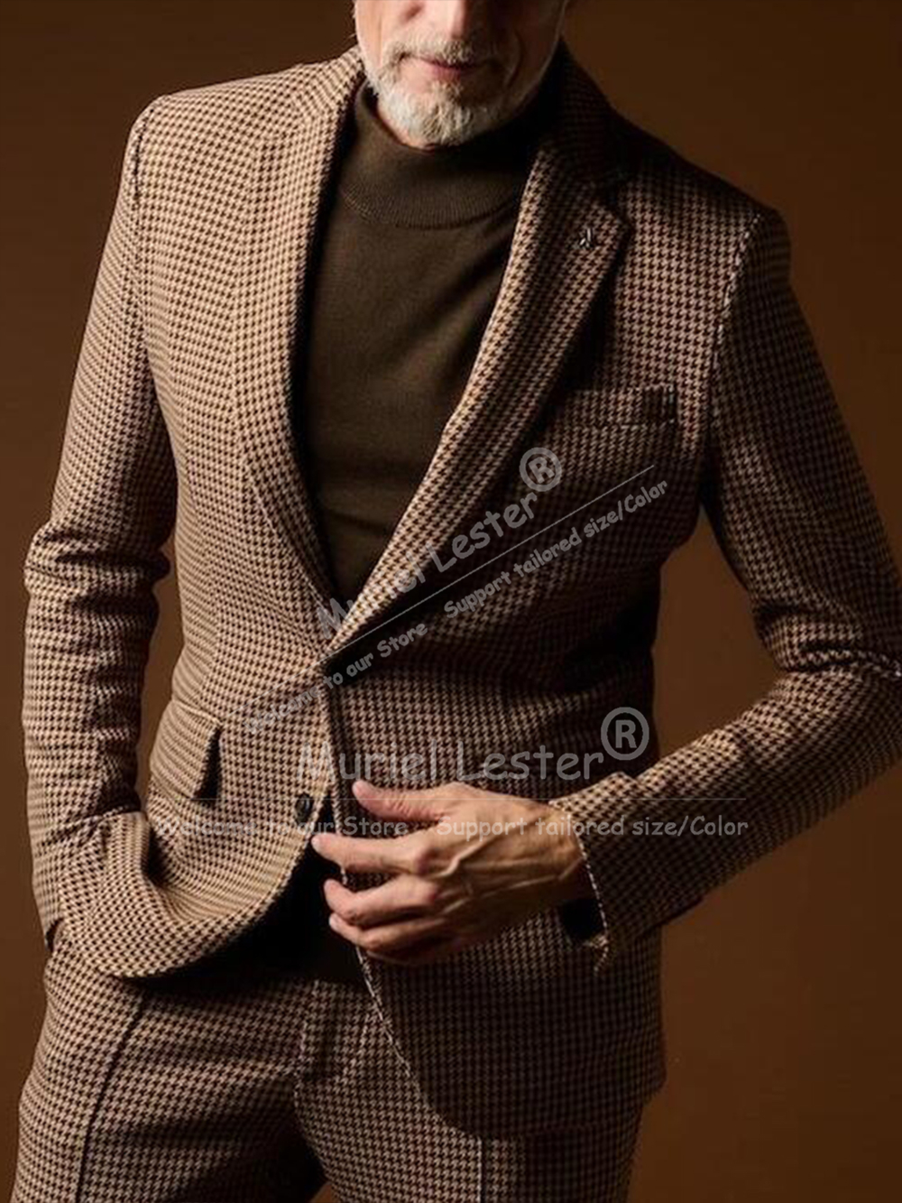 Vintage Suits Men 2 Piece Sets - مراجعة Formal Men Party Wear Jacket وسعره