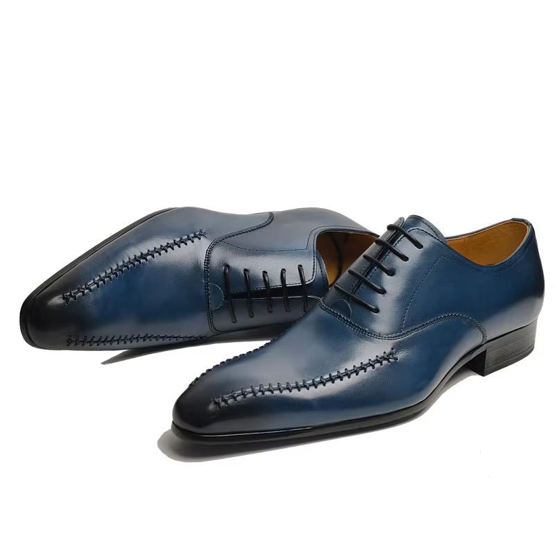 High-end luxury Men's Genuine  - مراجعة Men Formal Wear Design وسعره