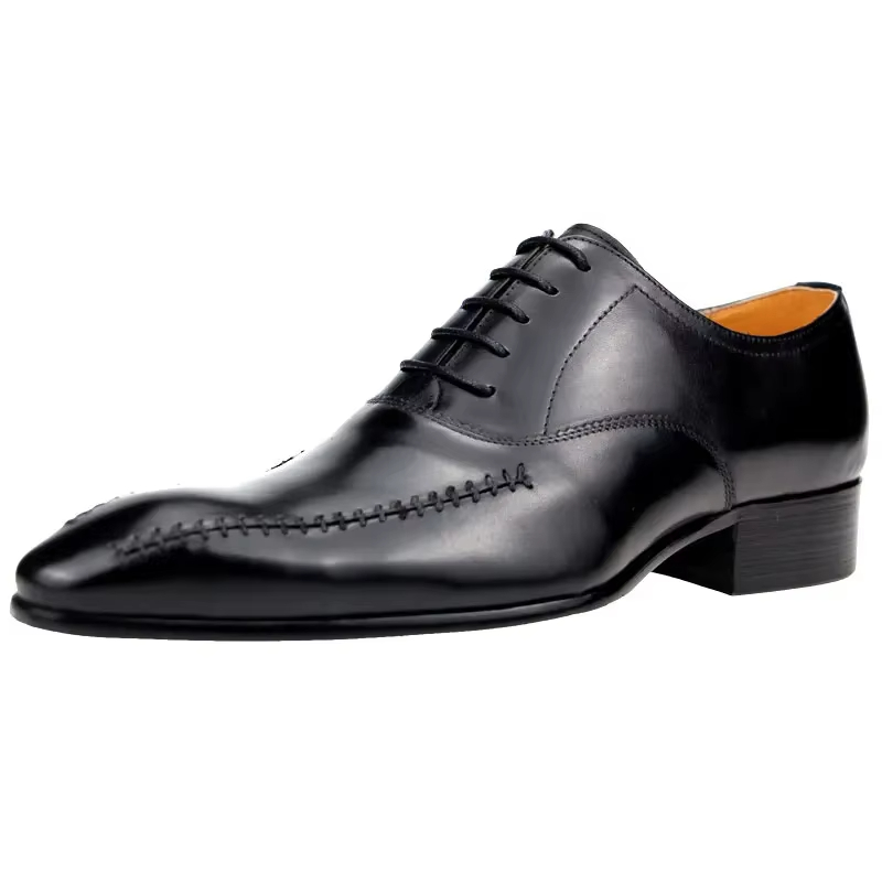 High-end luxury Men's Genuine  - مراجعة Men Formal Wear Design وسعره