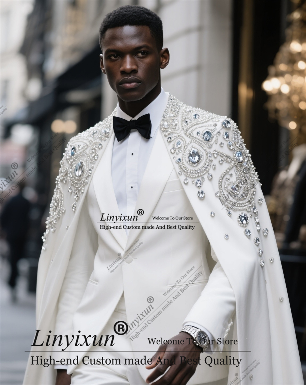 High-end Fashion Diamond Men S - مراجعة Men'S Formal Wear In Wedding وسعره