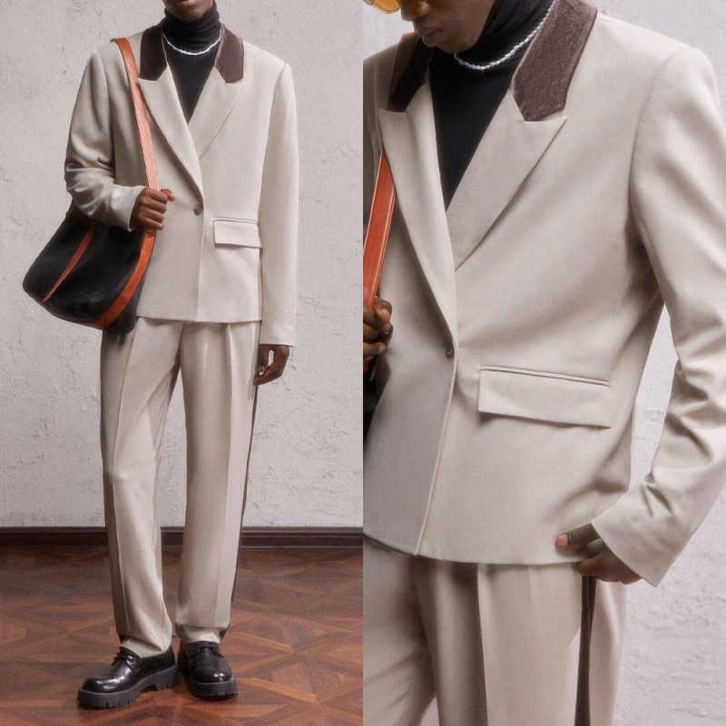 Simplicity Men Suit 2 Pieces J - مراجعة Formal Men Party Wear Jacket وسعره