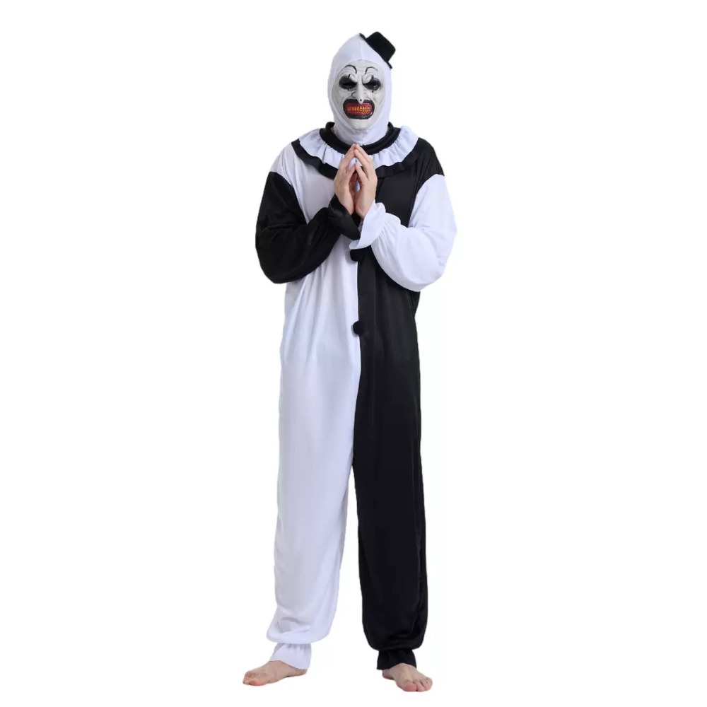 Terrifier Art Clown Joker Cosp - مراجعة Men Formal Wear Set وسعره