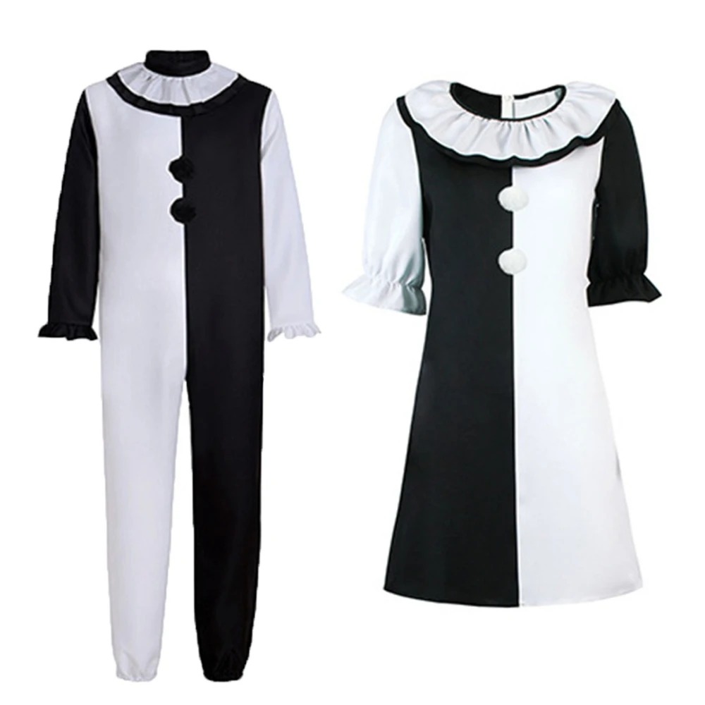 Terrifier Art Clown Joker Cosp - مراجعة Men Formal Wear Set وسعره